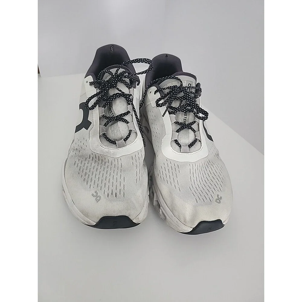 Size 12.5 Cloudmonster Exclusive White Black On Cloud Running Sneakers Men's Run